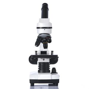 Microscope 1600X Zoom Adjustable Student Biological Lab Use 8 LED Light Metal Lens Optics - Product Image 5
