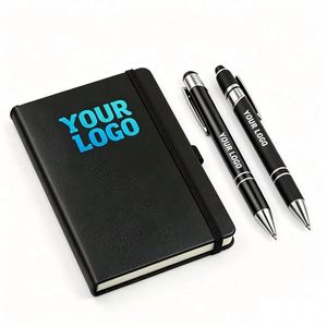 Cuaderno de Tapa Dura de Cuero PU A5 con Logotipo Personalizado, Diario Promocional Portátil con Banda Elástica, Gran Venta - Product Image 1