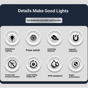 Multi-Purpose Emergency <b>Lighting</b> Device: High-Lumen LED with Red/Blue Strobe, Magnetic Base, and Integrated Safety Hammer - Product Image 6