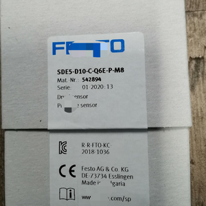Industriële automatisering PLC-programmeringscontroller SDE5-D10-C-Q6E-<span class=keywords><strong>P</strong></span>-M8 (542894) Sensor Nieuw Origineel Goedkoop Groothandel - Product Image 1