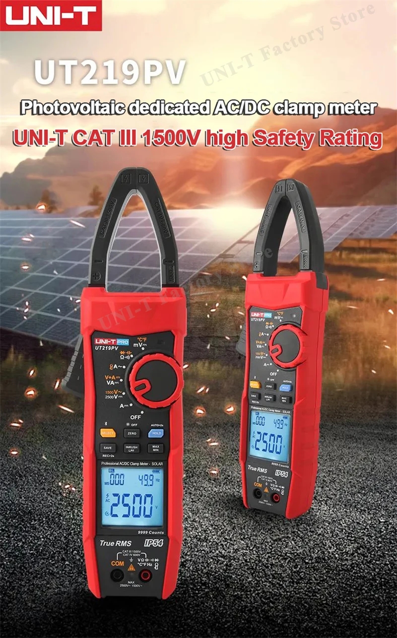 Pince Ampèremétrique Flexible UNI-T UT-CS09D - AC 3000A - Testeur De Courant