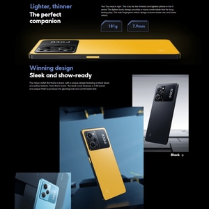 Xiaomi-smartphone <span class=keywords><strong>POCO</strong></span> <span class=keywords><strong>X5</strong></span> <span class=keywords><strong>Pro</strong></span> <span class=keywords><strong>5G</strong></span> versión Global, teléfono móvil con cámara de 108MP, <span class=keywords><strong>8GB</strong></span> + <span class=keywords><strong>256GB</strong></span>, envío mismo día - Product Image 6