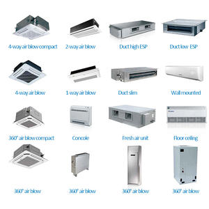 Pendingin udara sistem VRF tipe kaset <span class=keywords><strong>2</strong></span> arah, Unit dalam ruangan untuk rumah dan kantor - Product Image 4