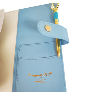 Échantillon Gratuit : Agendas Spirales pour Filles <span class=keywords><strong>2023</strong></span> en Cuir/Tissu, Planificateur Mensuel Personnalisable avec Pages à Onglets Indexés – Cadeau - Product Image 4
