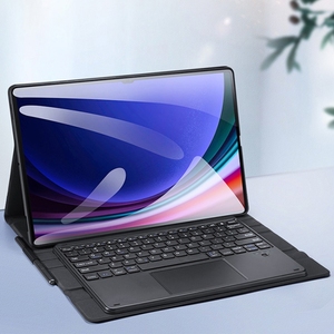 Custodia per Tablet con tastiera Wireless serie TK di alta qualità per Samsung <span class=keywords><strong>Galaxy</strong></span> <span class=keywords><strong>Tab</strong></span> S9 <span class=keywords><strong>Ultra</strong></span> <span class=keywords><strong>S8</strong></span> <span class=keywords><strong>Ultra</strong></span> - Product Image 1