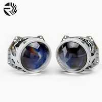 RR B1 Hella5 lentille de projecteur au xénon bleu Len haute lentille de projecteur de phare HID en verre clair pour système d'éclairage automatique