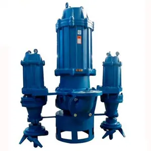 electric industry and mining submersible slurry sludge pump coal mining submersible mud pump with agitator