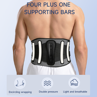 Ceinture de Soutien Lombaire Ajustable en Gros pour Usine avec 4+1 Barres de Soutien Intégrées pour la Protection de la Taille et les Exercices Sportifs