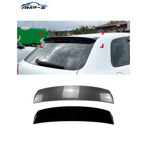 Aileron de Toit Arrière Brillant Noir en ABS pour <span class=keywords><strong>Audi</strong></span> <span class=keywords><strong>A3</strong></span> <span class=keywords><strong>8P</strong></span> 5 Portes (2004-2013) – Accessoire Auto AMP-Z - Product Image 1