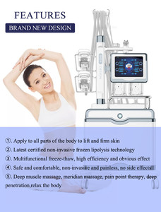 Mesin Cryo Terapi Pelangsing Tubuh High Grade 7 in 1 Shockwave 360 Derajat, Pembekuan Lemak, Cryo Cold Cavitation RF - Product Image 6