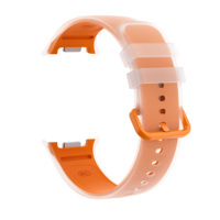 Correa de Reloj de Silicona Cómoda con Diseño Jelly para Samsung Watch 8 9 Sport, Correa de Reloj de Liberación Rápida de 20 mm
