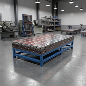 <span class=keywords><strong>Table</strong></span> <span class=keywords><strong>de</strong></span> soudage au nitruage <span class=keywords><strong>de</strong></span> qualité industrielle, plateforme 3D en acier trempé 16Mn pour l'industrie lourde - Product Image 4