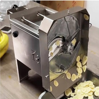 Machine de découpe de concombre commerciale trancheuse de fruits et légumes découpeuse de banane