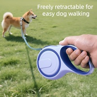 Laisse rétractable automatique de luxe en nylon pour chien chat accessoires teckel formation robuste pour chien