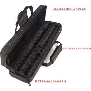 Étui de transport pour flûte, échantillon gratuit, imperméable, léger, pour flûte à 16 trous, pied en C, avec bandoulière réglable et extérieur - Product Image 5