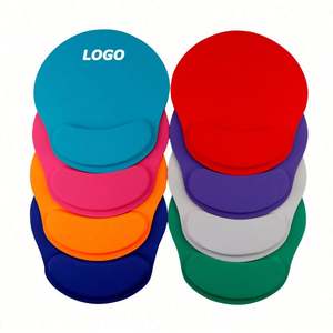 Repose-poignets ergonomique en résine pour souris - Tapis de souris portable imprimé par transfert thermique, support confortable pour cadeaux promotionnels - Product Image 1