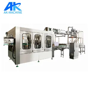 Water Filling Machine 3 In 1 Round Bottle Mineral Water Plant Price Drinking Water Filling Packing Line