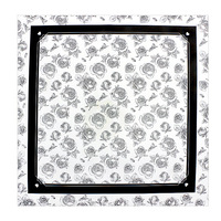 Papier d'emballage coréen imperméable à l'eau pour fleurs, motif rose, pour bouquets, fournitures pour fleuristes, vente en gros