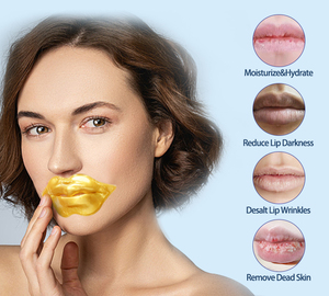 Toptan dudak maskeleri bakımı en iyi kore özel glitter nem kollajen kristal nemlendirici özel etiket dudak maskesi - Product Image 2