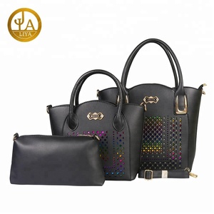 TM279 barato 2018 Venta caliente mujer punzonadora <span class=keywords><strong>de</strong></span> pu bolsas mat con papel <span class=keywords><strong>de</strong></span> colores y barato importado bolso - Product Image 2