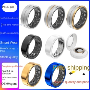 Bague connectée SR01 : Suivi de la fréquence cardiaque et de l'oxygène sanguin, suivi du sommeil, compteur de pas, mesure de la <span class=keywords><strong>profondeur</strong></span>, étanche pour la natation - Product Image 2