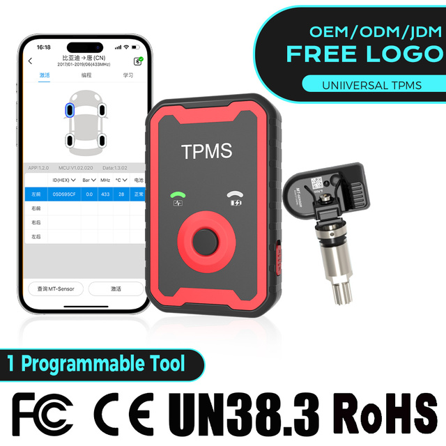 High Quality Smartphone-Based for TPMS Programmer with 1 Year Warranty | 5V Voltage for 98% Car Models (Android & IOS)