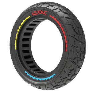 Pneu en caoutchouc plein alvéolé NEDONG 8,5 pouces 8,5*2,0 Neuf Tout-terrain Durable 50 mm Convient pour jantes à rainures de 50 mm Pièces de trottinette électrique - Product Image 1