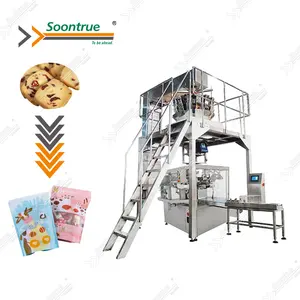 Automatische Doypack Pouch Verpakkingsmachine Noten/Chips /Biscuit Granule Stand-Up Rits Zak Verpakkingsmachine