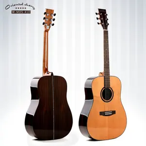 Bán Buôn OEM 41 ''Tùy Chỉnh Guitar Acoustic Điện Từ Trung Quốc Nhà Máy