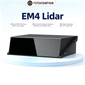 โรโบเซนส์ อีเอ็ม4 360 °   เซ็นเซอร์ 3D LiDAR ระยะ 150 ม. 128 ช่องสัญญาณสำหรับหุ่นยนต์โลจิสติกส์ AGV AMR ระบบนำทาง - Product Image 3