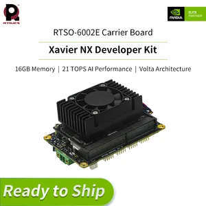 Nvidia Jetson Xavier NX Developer Kit (Realtimes02) Siêu Máy Tính AI Nhỏ Cho Máy Tính Cạnh Có Quạt Làm Mát Và Nguồn Điện