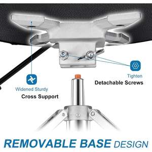 Cojín redondo en forma de cilindro Taburete de tambor al por mayor Taburete de tambor de elevación de estilo de caballo Cilindro de <span class=keywords><strong>jazz</strong></span> <span class=keywords><strong>Piano</strong></span> de elevación fijo giratorio - Product Image 3