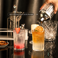 Verre à cocktail Highball épaissi en gros pour sodas, eaux gazeuses, cafés glacés – Personnalisation du logo pour bars