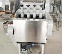Équipement de décorticage de noix de cajou à faible taux de casse, décortiqueur de noix de cajou à haute efficacité, machine à casser les noix commerciale