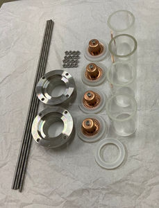 Cột hồi lưu bằng thủy tinh pha lê Towin 2in Crystal <span class=keywords><strong>Glass</strong></span> Bubble Plate - Product Image 3