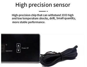 XDHY-8001 thương mại kỹ thuật số tủ lạnh tủ đông nhiệt OEM tùy chỉnh nhựa điều khiển nhiệt độ <span class=keywords><strong>LCD</strong></span> chiếu sáng - Product Image 3