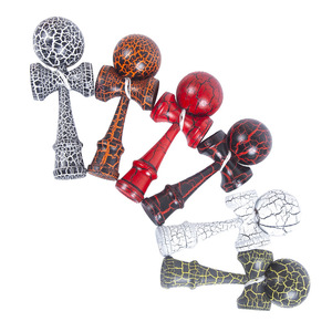 Jouet Kendama personnalisé en <span class=keywords><strong>bois</strong></span>, <span class=keywords><strong>jeu</strong></span> de compétences avec boule et coupe, jeux d'extérieur, jouets éducatifs, cadeaux sportifs pour enfants - Product Image 3