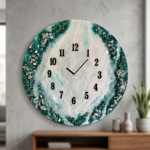 Reloj de Pared Decorativo de Metal Nórdico Moderno con Pantalla de Agujas y Acabados Lisos - Product Image 2