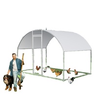 Poulaillers extérieurs, abris coupe-vent, cages à volailles et canards, maisons à poulets, colombiers - Fabriqués en tubes d'acier galvanisé