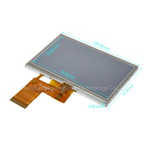 Nhà Máy mô-đun <span class=keywords><strong>4.3</strong></span> inch 480*272 điện trở màn hình cảm ứng 40pin RGB giao diện st7282 <span class=keywords><strong>4.3</strong></span> inch TN 480*272 cảm ứng hiển thị cho thiết bị - Product Image 4