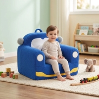 Nouveau Fauteuil Canapé Enfant en Velours Moderne Personnalisable 2026 – OEM/ODM – Mousse Compressée – Idéal pour Bébé