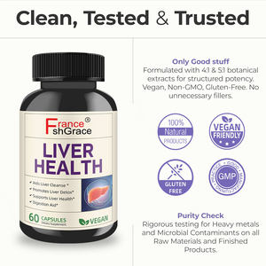 Nutraceutical <b>Liver</b> Health Supplement Manufacturer Vegan for <b>Liver</b> and Digestive Support 60 <b>Liver</b> Health <b>Capsules</b> - Product Image 2