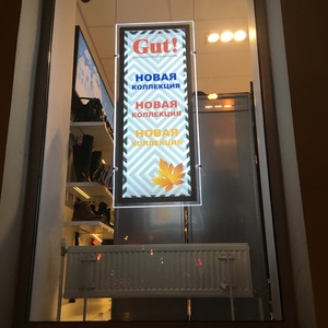 Custom Size Crystal Light <b>Box</b> Led Frame Hanging Window Displays Outdoor Menu Board - Product Image 4