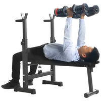 Banc de musculation pliable et réglable pour exercices de sit-up, équipement de gym
