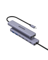 Forida Multi Función Adaptador Usb Tipo C Hub 7 en 1 Usb Hub para MacBook Pro y Tipo C Windows Laptops