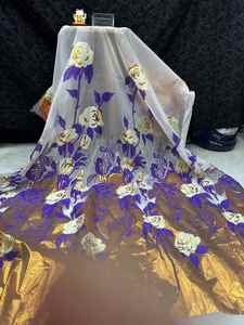 2025 baru brokat seri Damask bordir Jacquard renda Guipure kain untuk gaun