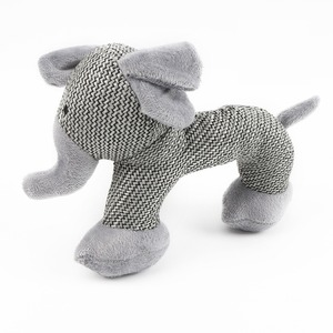 Produttore all'ingrosso elefante scimmia pecora cane breve peluche giocattoli di lino - Product Image 5