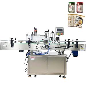 Machine d'étiquetage automatique verticale pour bouteilles carrées et rondes, qualité stable, machine d'étiquetage adhésif - Product Image 2