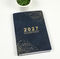Carnet de notes calendrier anglais 2027, Agenda espagnol, Carnet de notes