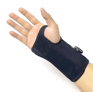 Özel Yüksek Kaliteli Ayarlanabilir El Ateli Döner Düğmeli Bilek Sabitleyici Destek Ortopedik Bileklik Karpal Tünel için - Product Image 4